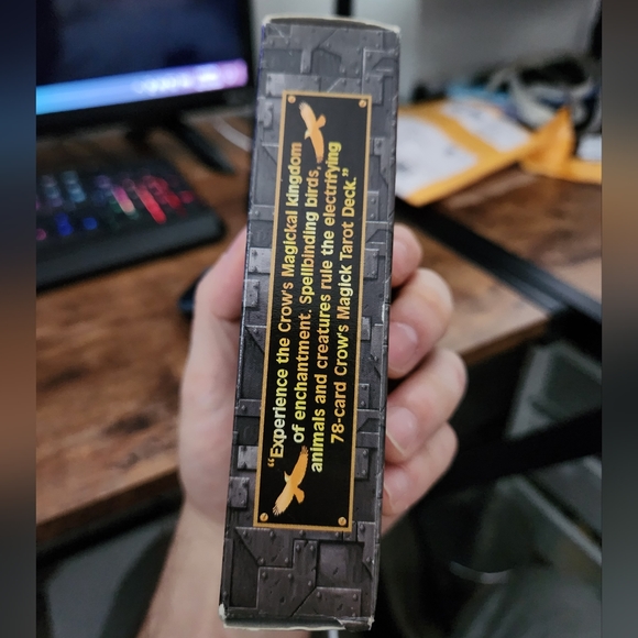 Crow's Magick Tarot Deck By Londa Marks U.S. Games Systems INC. - Picture 8 of 8